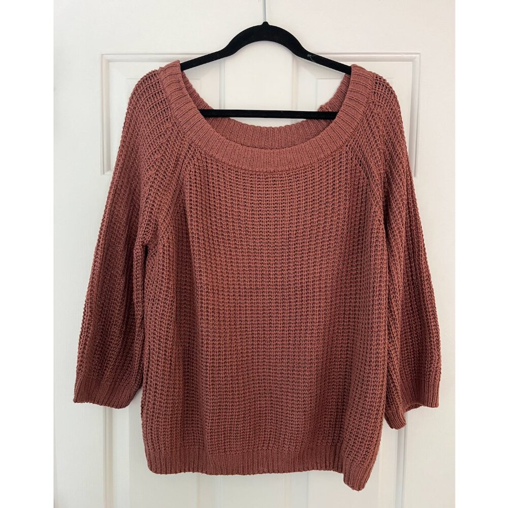 Pink Oversized Sweater